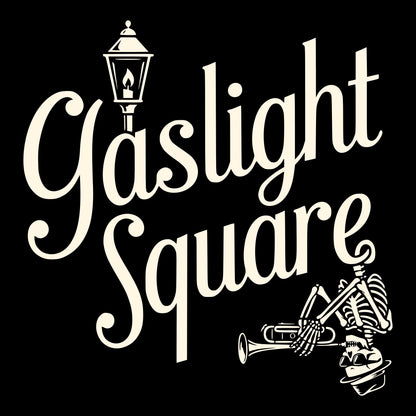 Gaslight Square Tee Black Design
