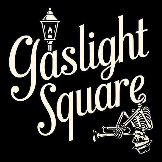 Gaslight Square Tee Black Design