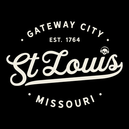 Gateway City Tee Black Design