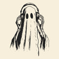 Ghost Vibes Tee Natural Design