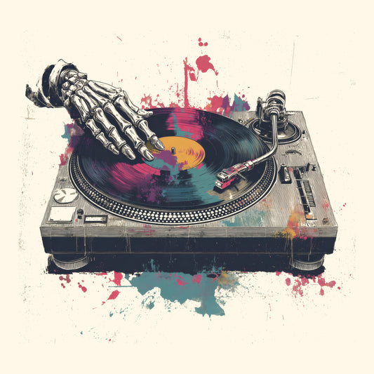 Ghost DJ T-Shirt Design