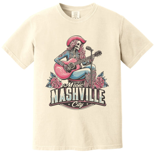 Glam Cowgirl Tee | Comfort Colors® 1717 Ivory