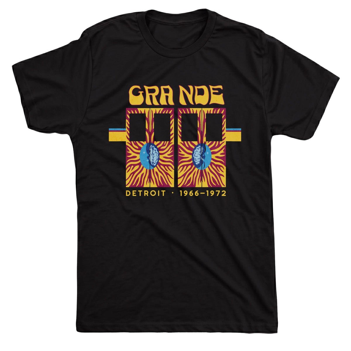 Grande Ballroom Tee Black Mockup