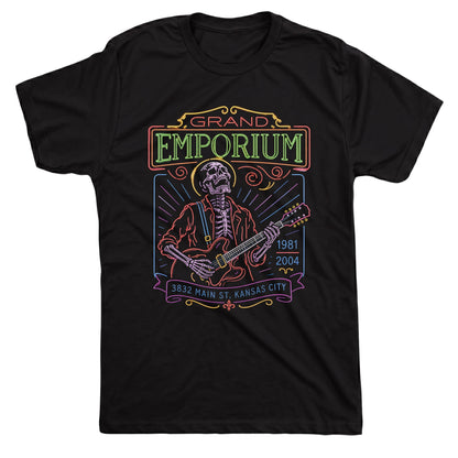 Grande Emporium Tee Black Mockup