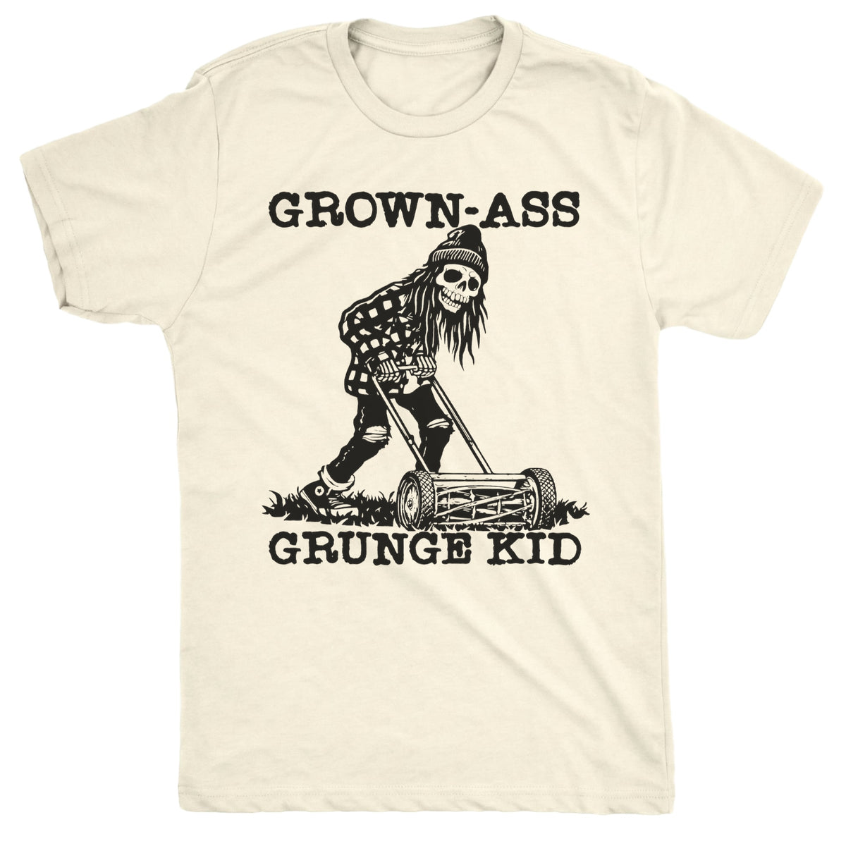 Grunge Kid Tee Natural Mockup