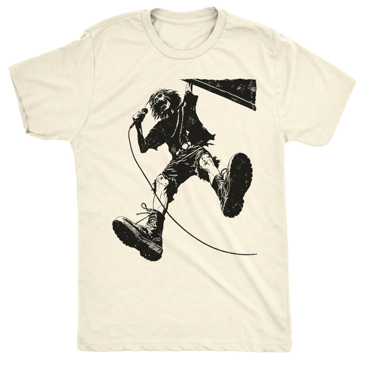 Hanging Tee Natural Mockup