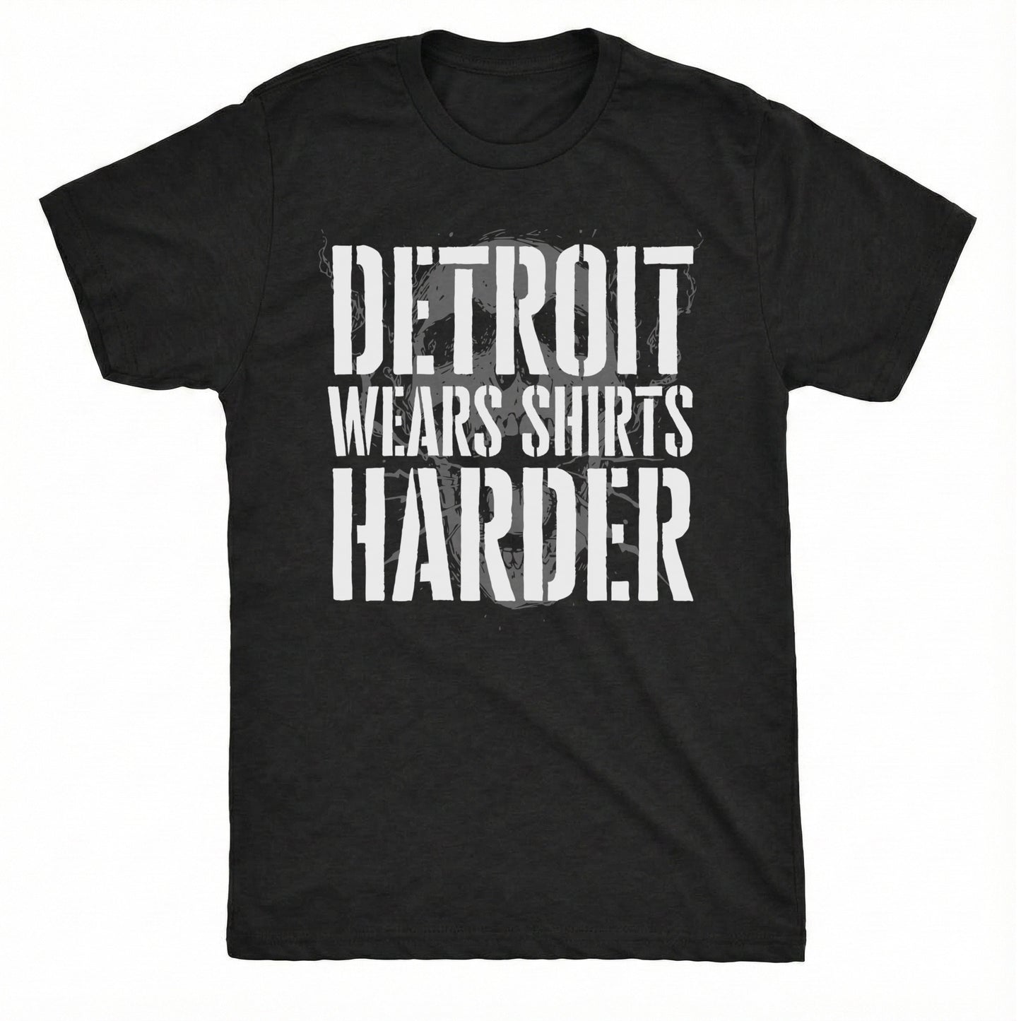 Harder Shirts Tee Black Mockup
