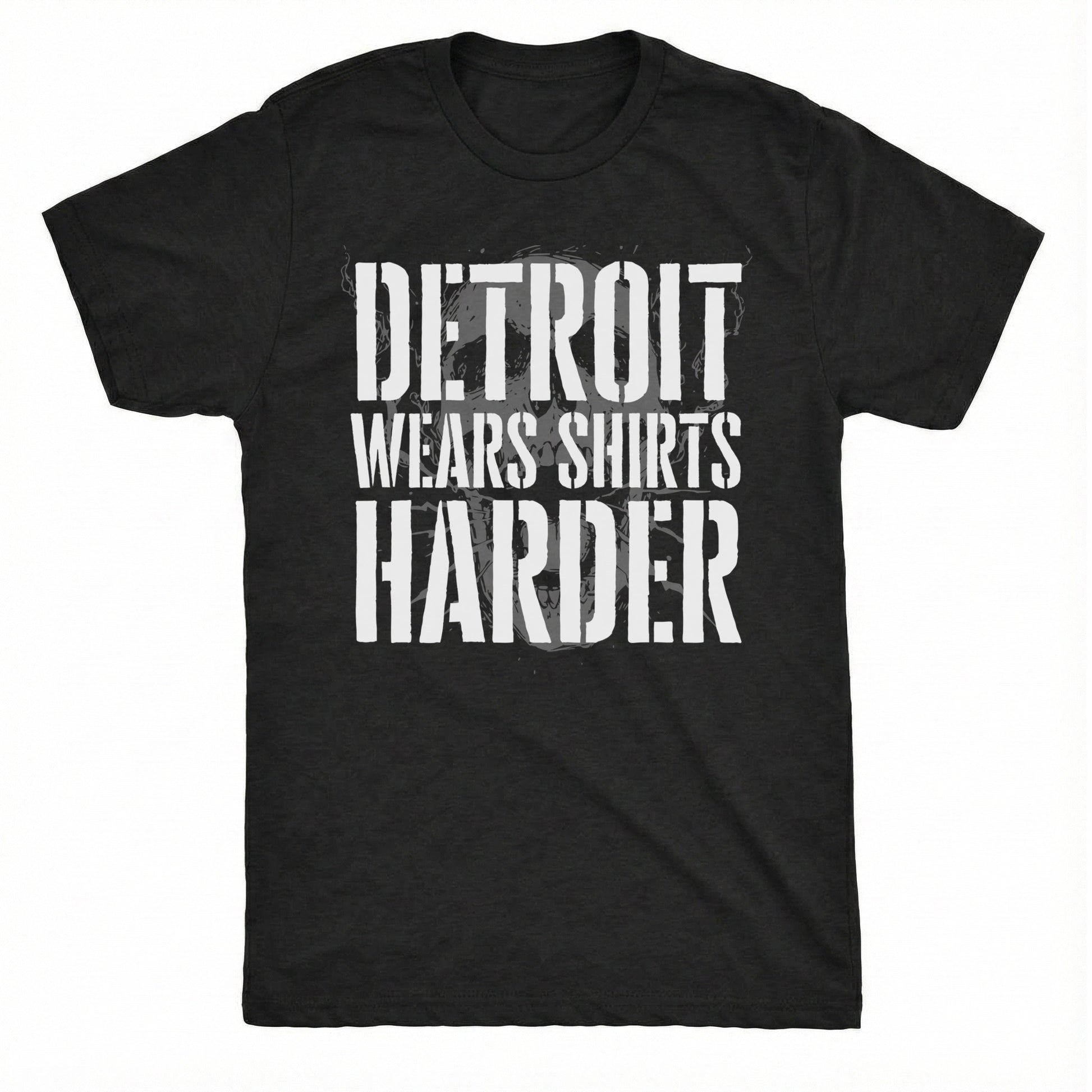 Harder Shirts Tee Black Mockup