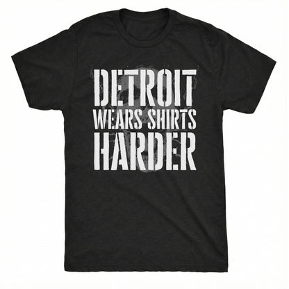 Harder Shirts Tee Black Mockup