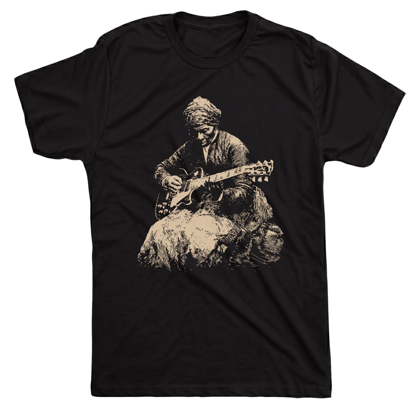 Harriet Shreds Tee Black Mockup