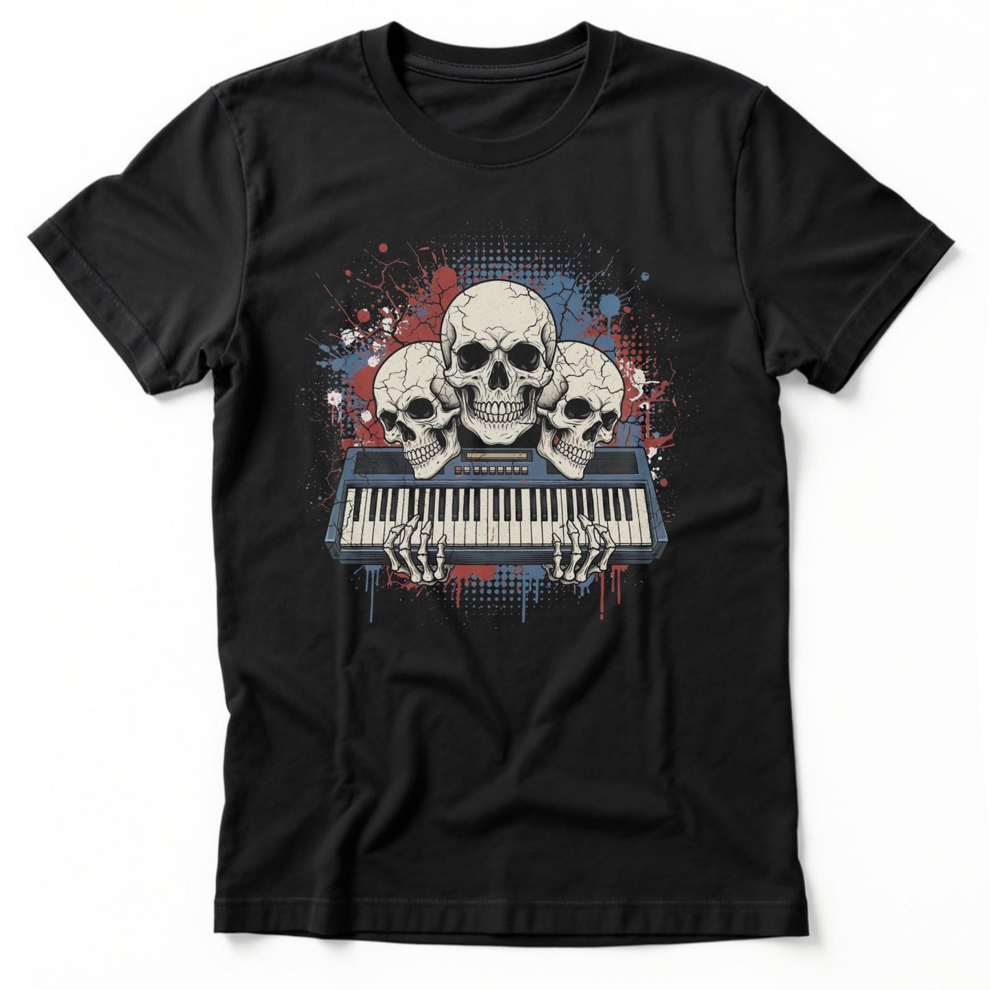 Haunted Keys Tee | Comfort Colors® 1717 Black