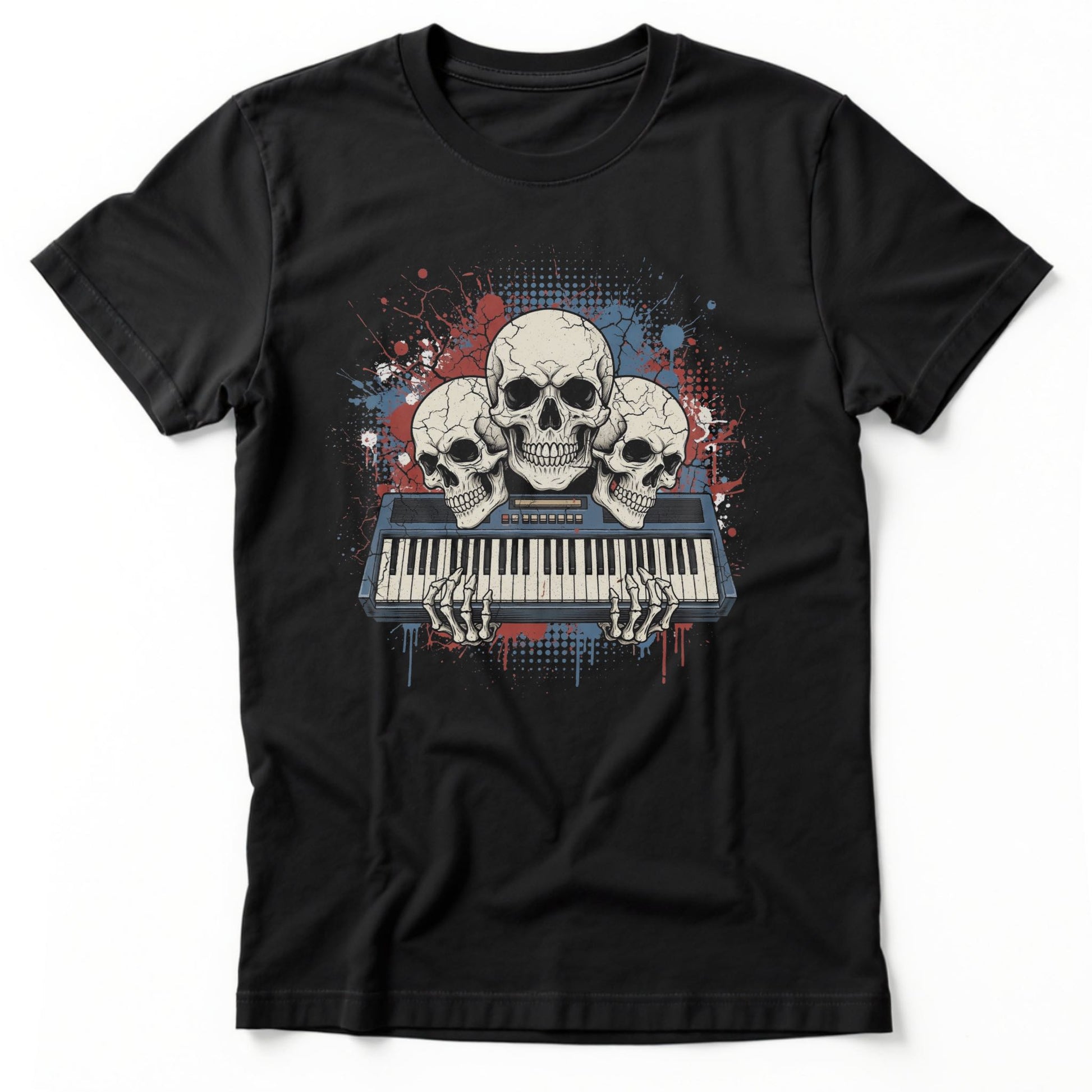 Haunted Keys Tee | Comfort Colors® 1717 Black