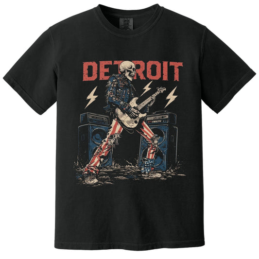 Detroit Hellraiser T-Shirt | Comfort Colors® 1717 Black