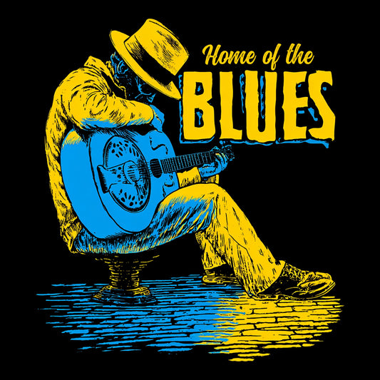 Home of the Blues Tee Design