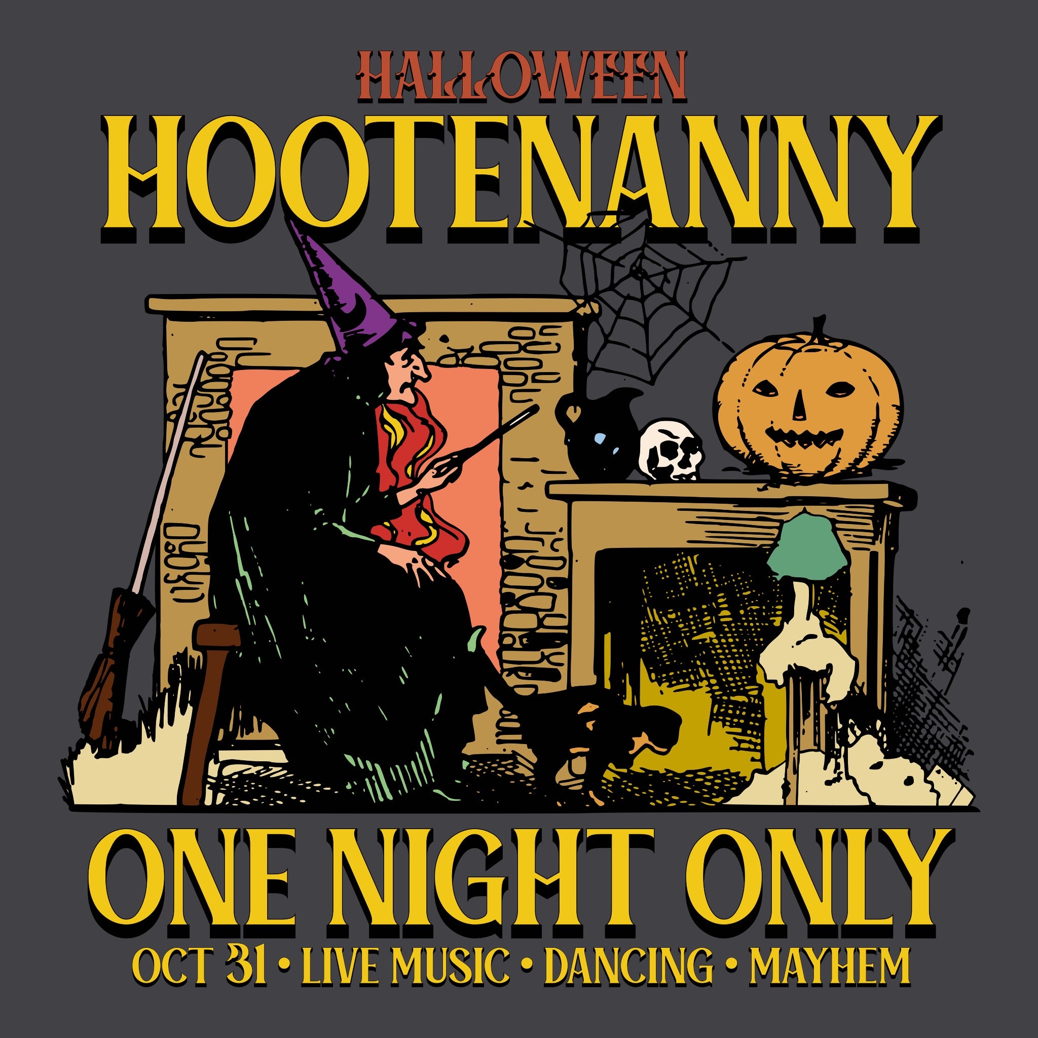Hootenanny Tee Pepper Design