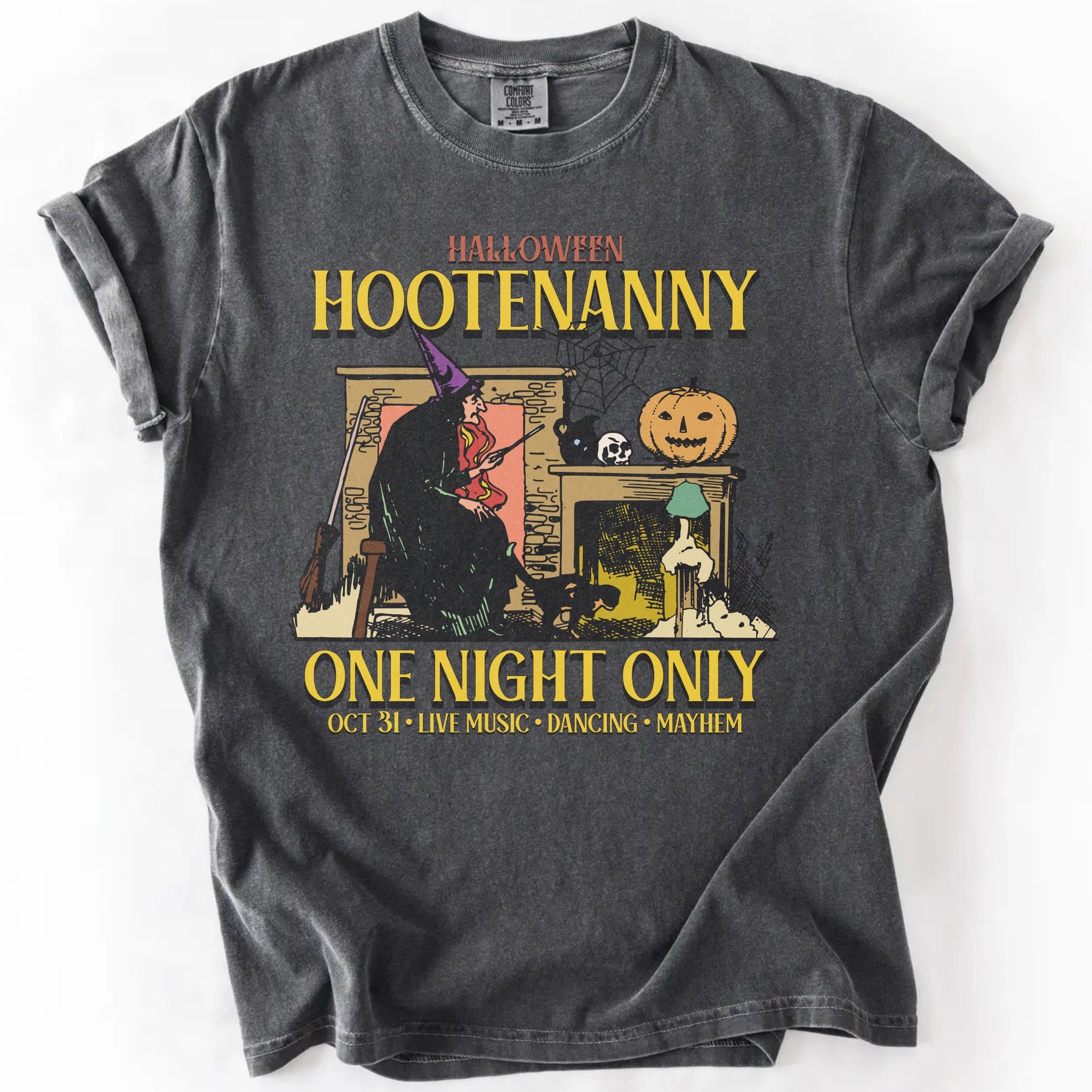 Hootenanny Tee Pepper Mockup