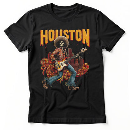 Houston Bassist T-Shirt | Classic Tee Black