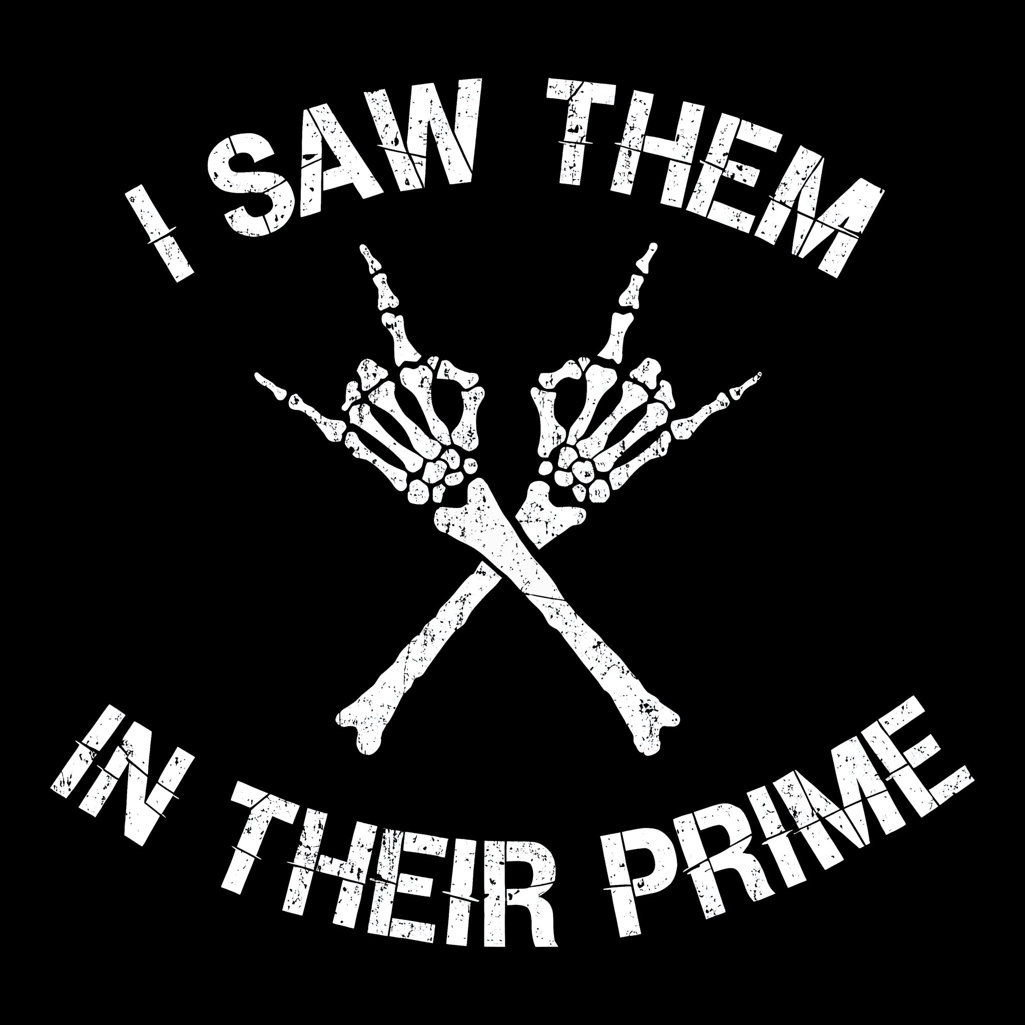 In Their Prime Tee Black Design