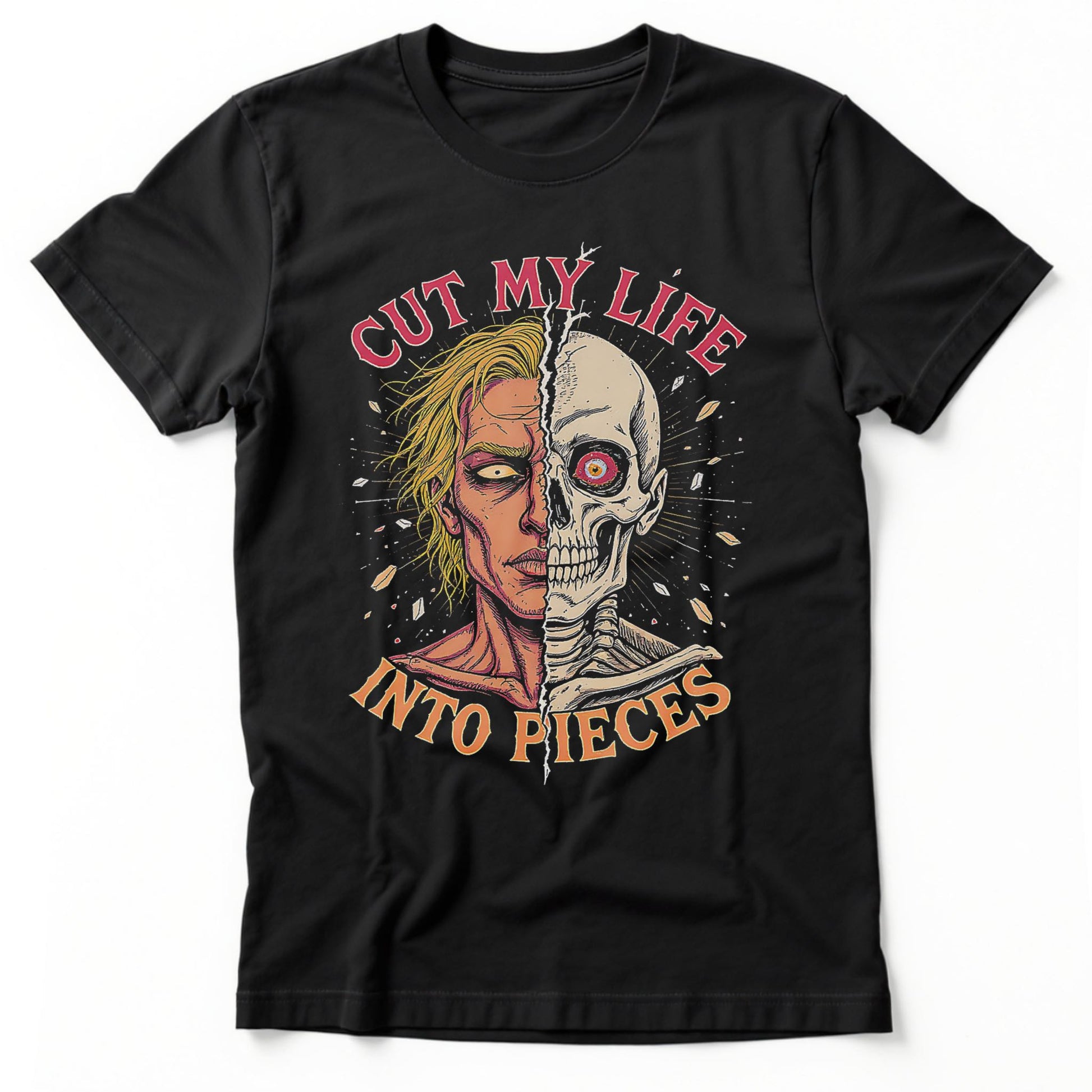 Into Pieces Tee | Comfort Colors® 1717 Black