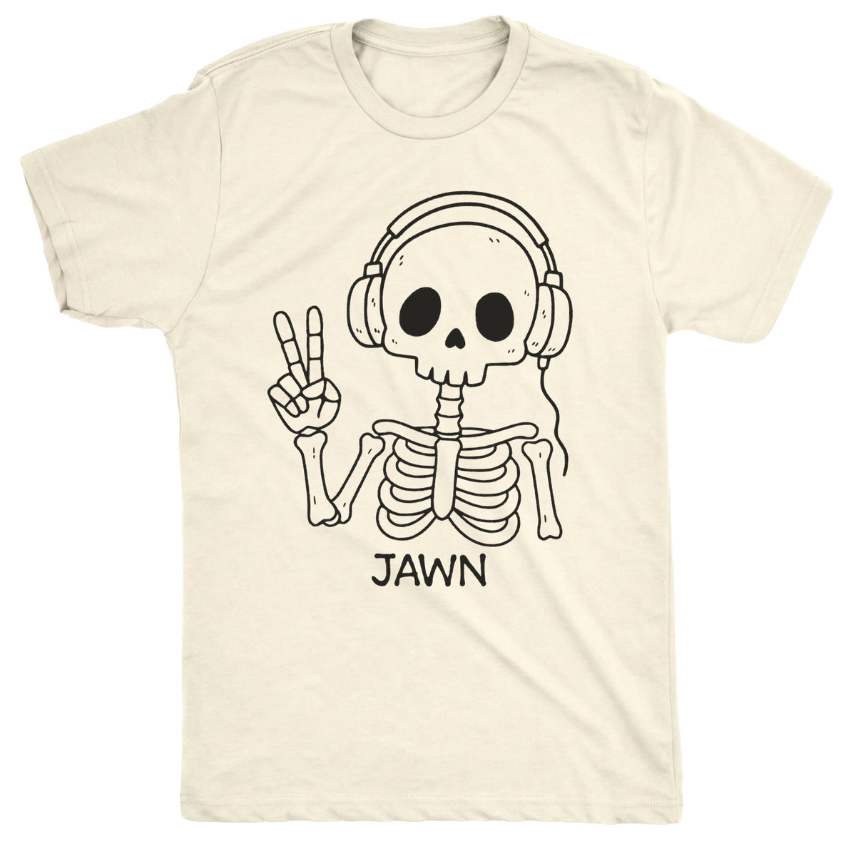 Jawn Vibes Tee Natural Mockup
