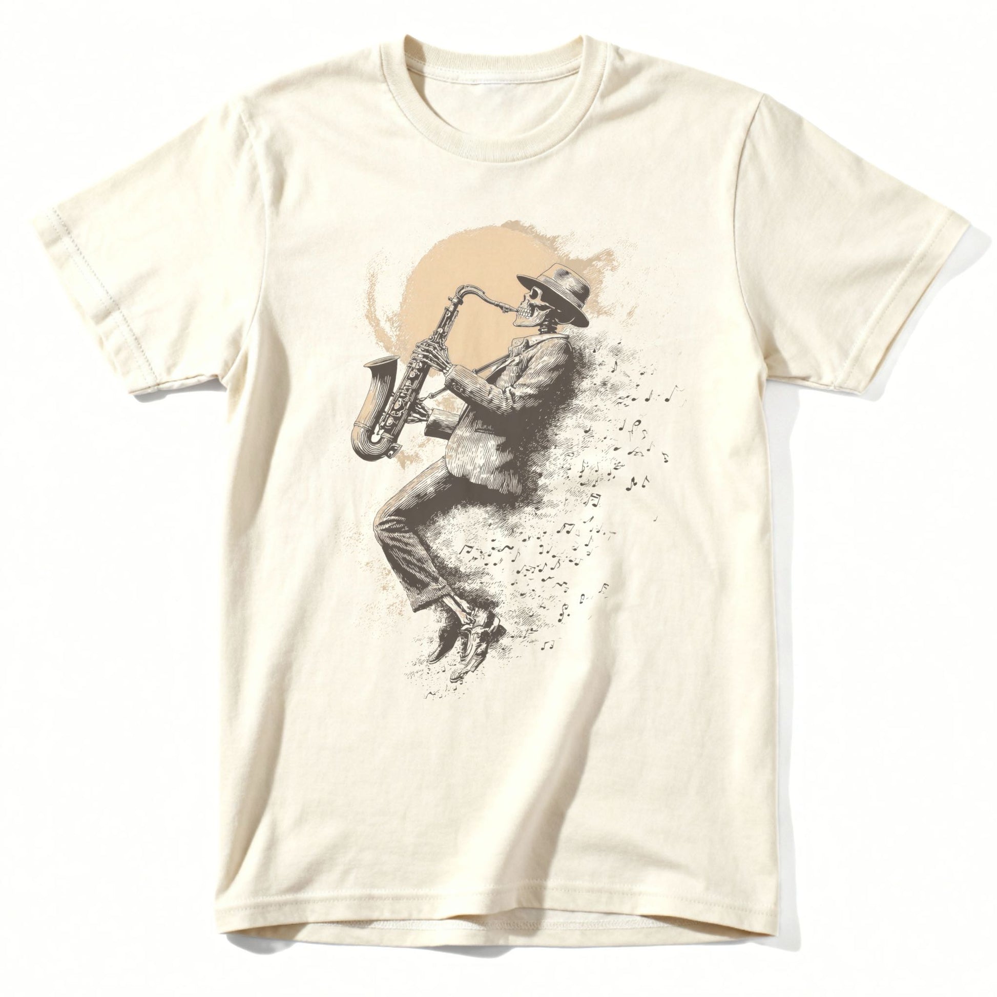 Jazz Bones T-Shirt | Comfort Colors® 1717 Natural
