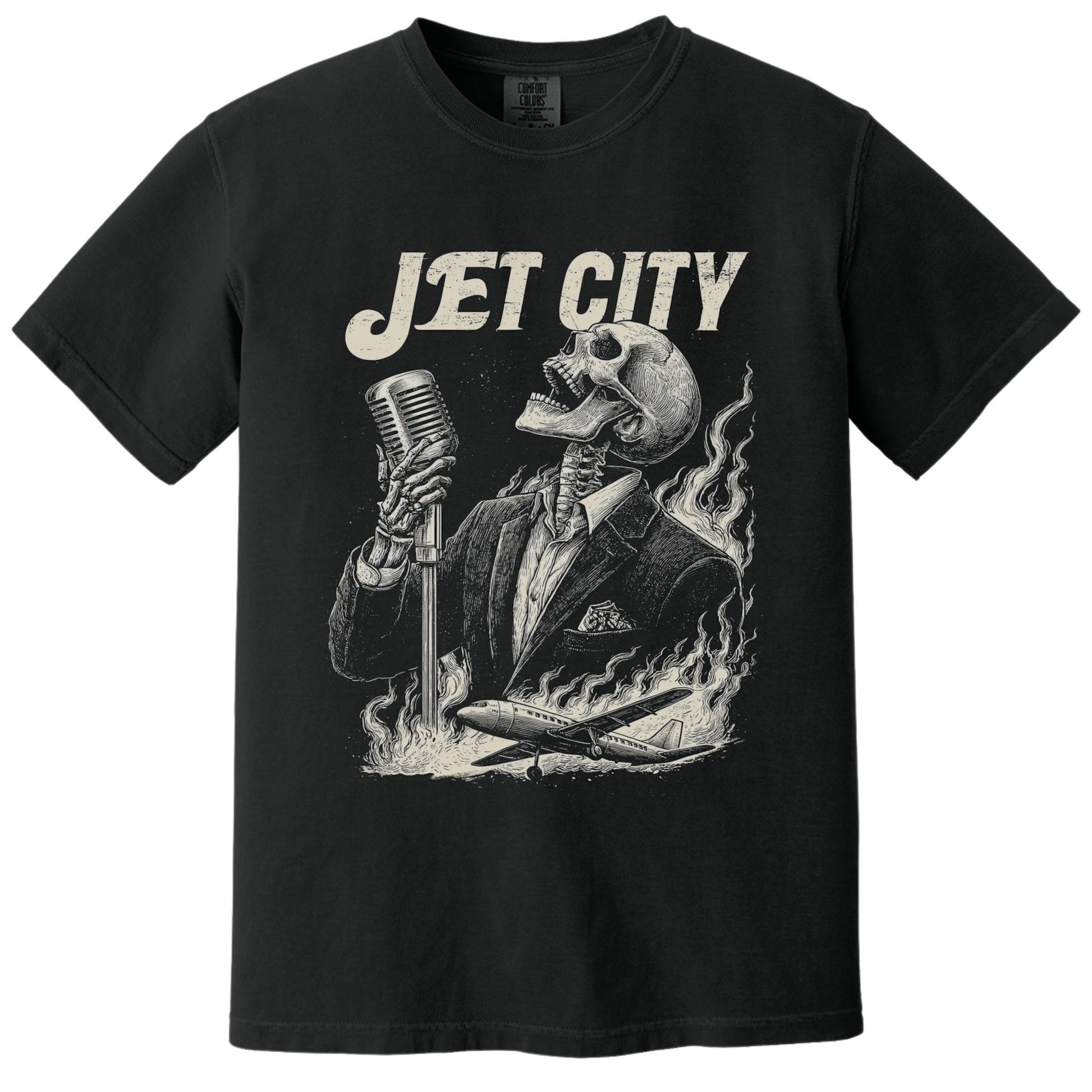 Jet City Tee | Comfort Colors® 1717 Black