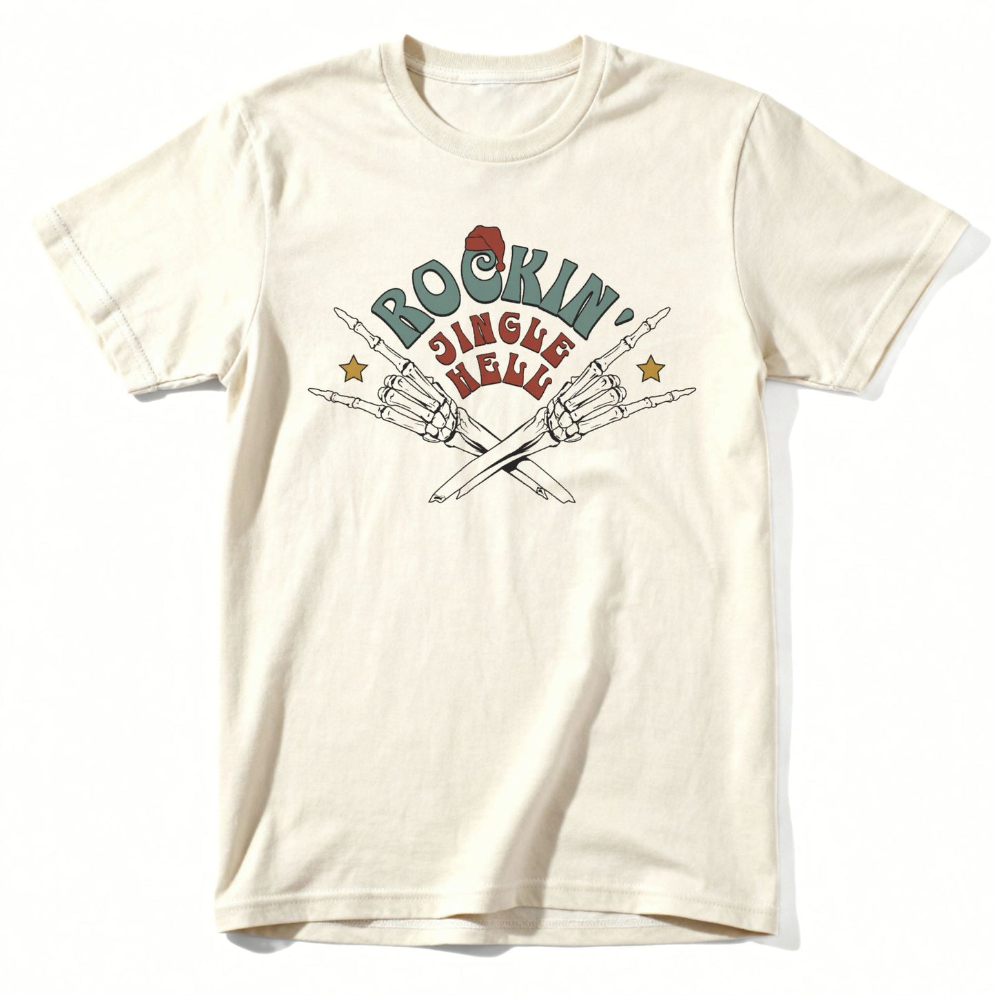 Jingle Hell Tee | Classic Tee Natural