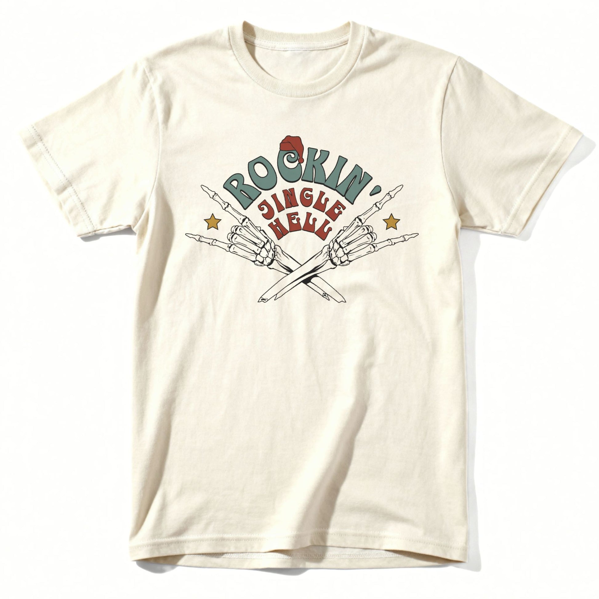 Jingle Hell Tee | Classic Tee Natural