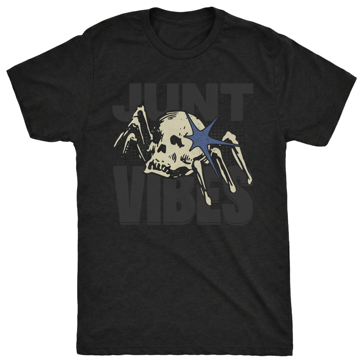 Junt Vibes Tee Black Mockup