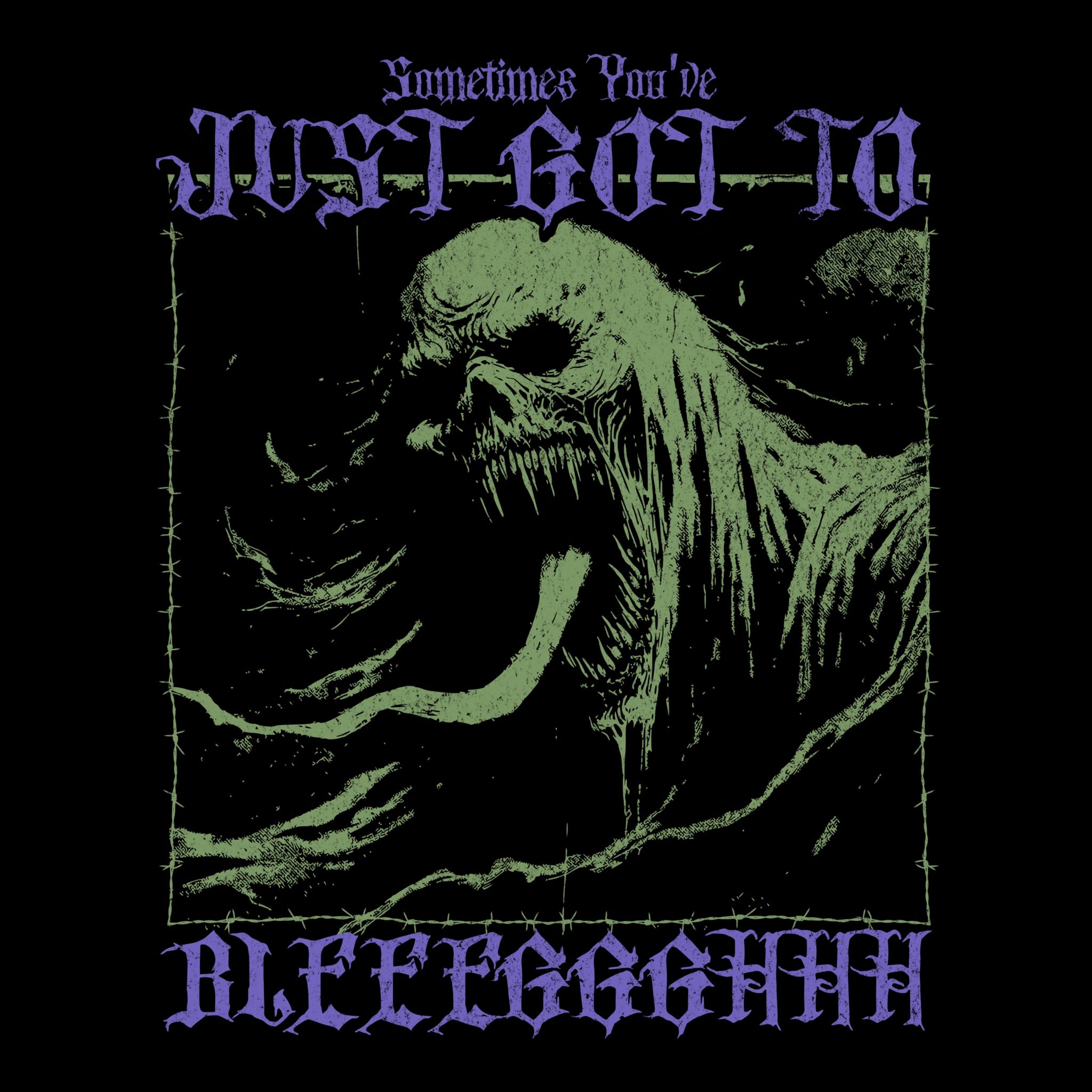 Just Have To Tee Black Design