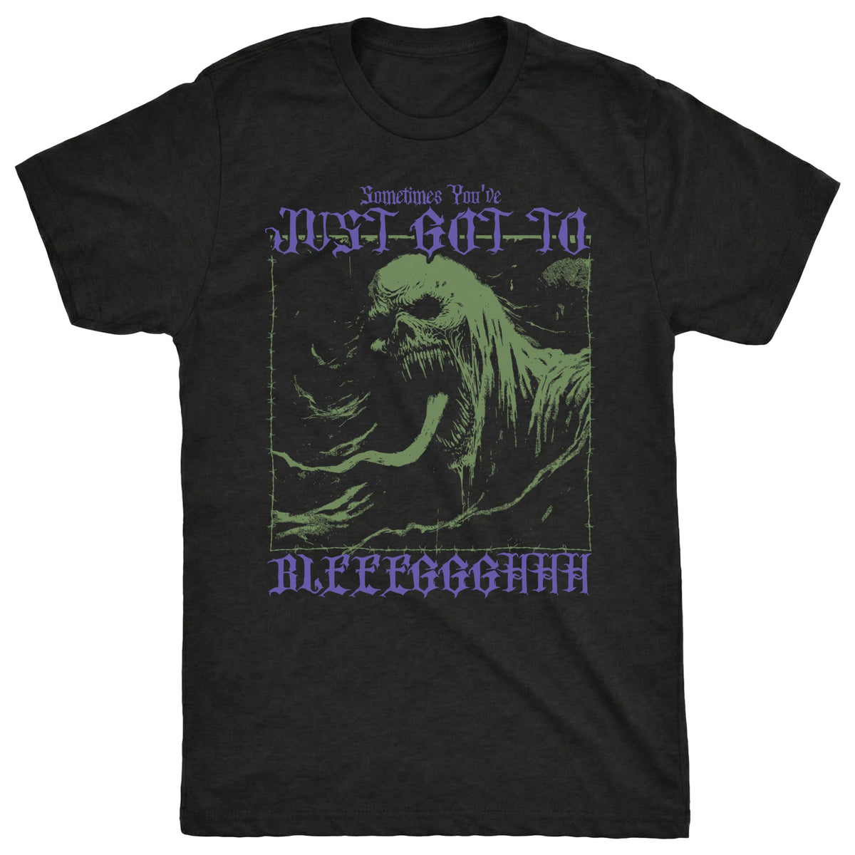 Just Have To Tee Black Mockup