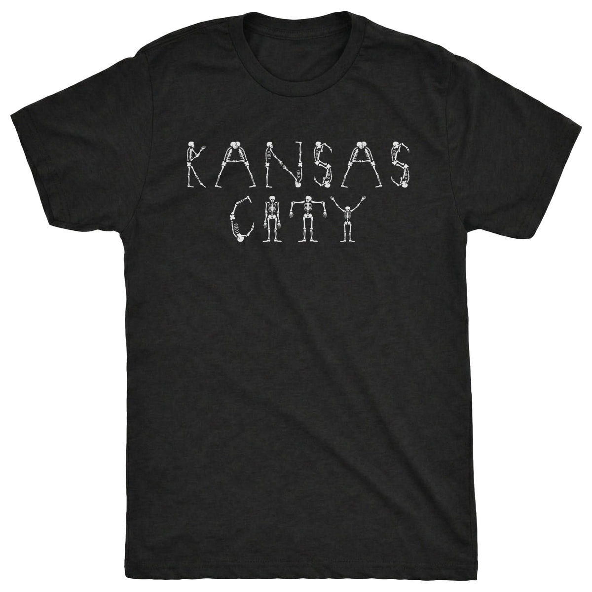 KC Bones Tee Black Mockup
