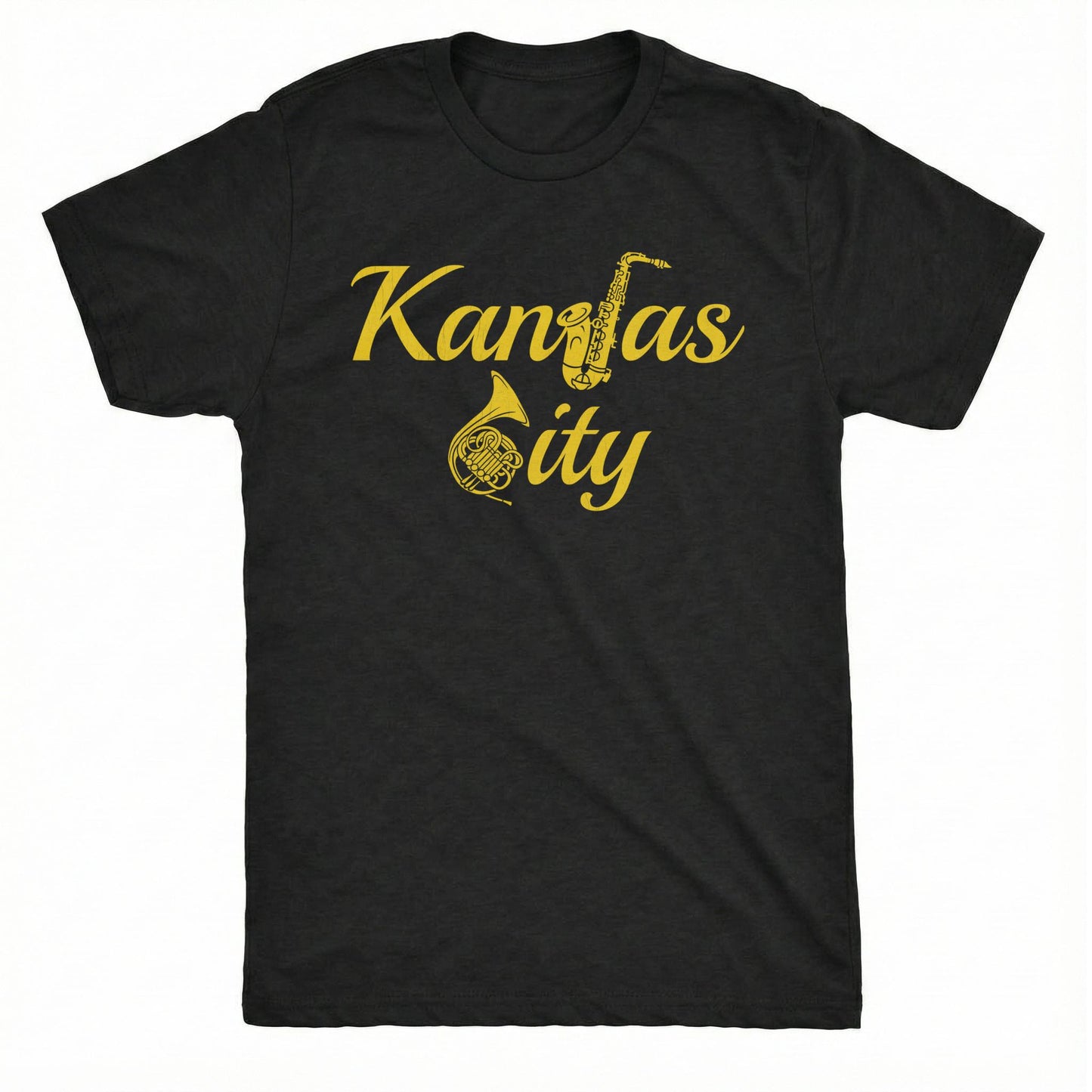 KC Brass Tee | Classic Tee Black
