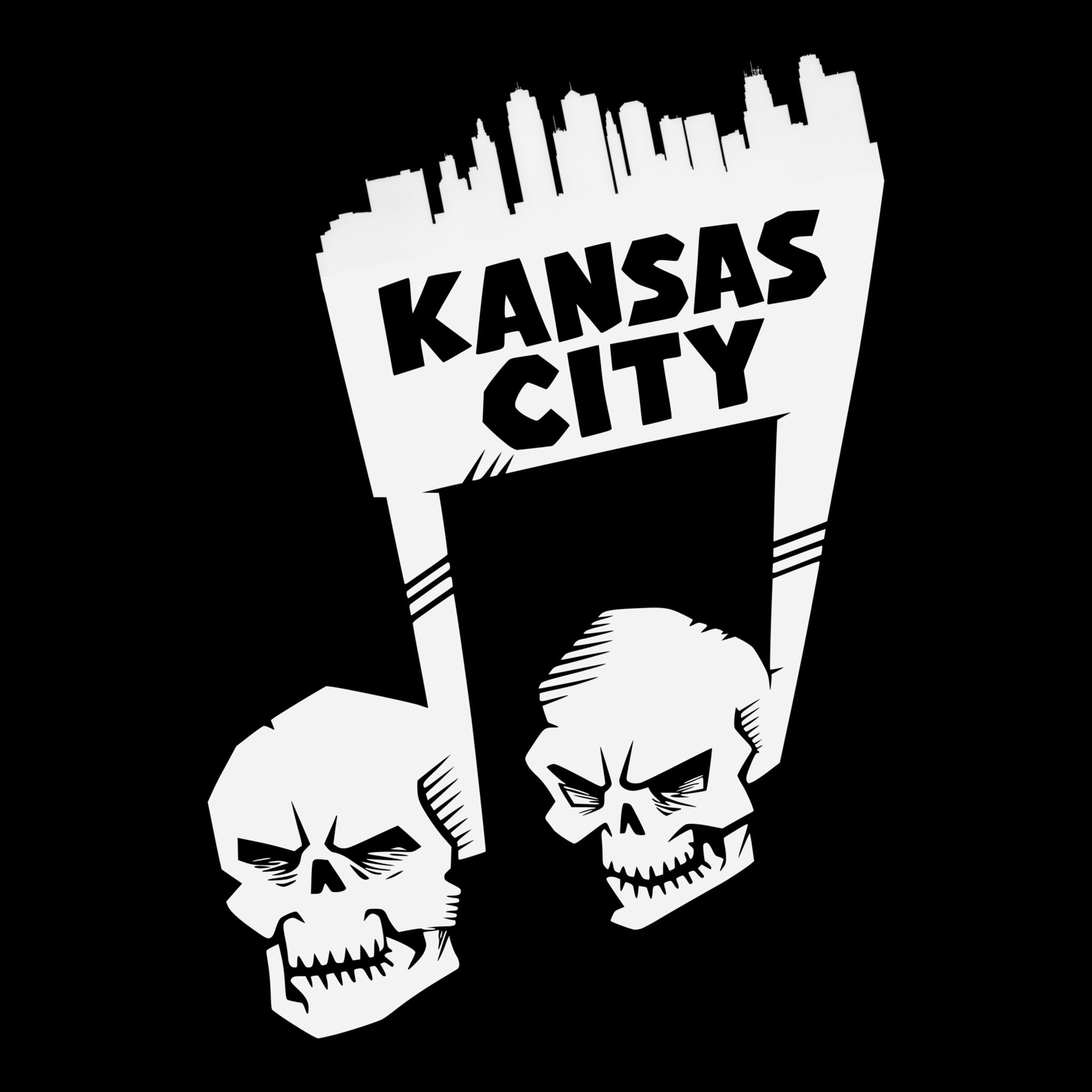 KC Notes Tee Black Design