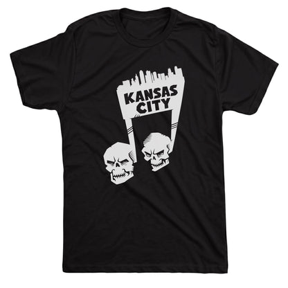 KC Notes Tee Black Mockup