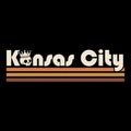 KC Stripes Tee Black Design
