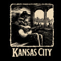 KC Cable Car T-Shirt Design Black