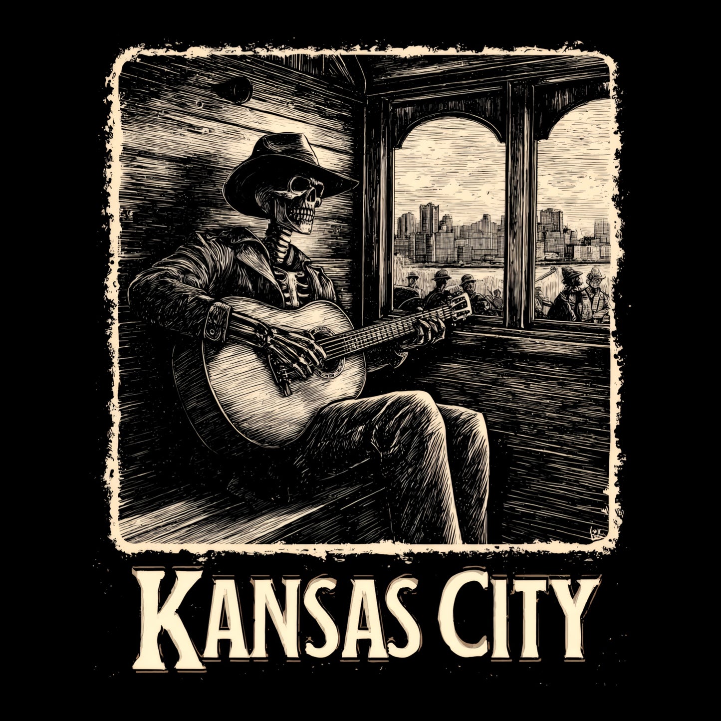 KC Cable Car T-Shirt Design