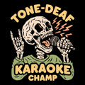 Karoke Champ Tee Black Design