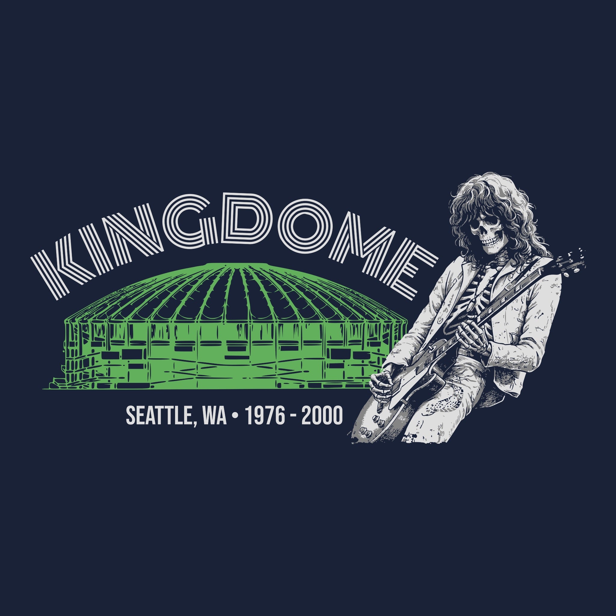 Kingdome Tee Navy Design
