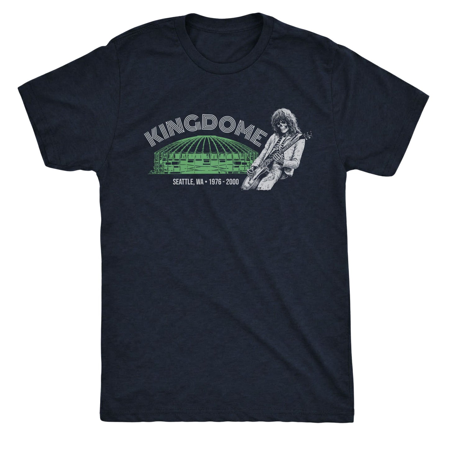 Kingdome Tee Navy Mockup
