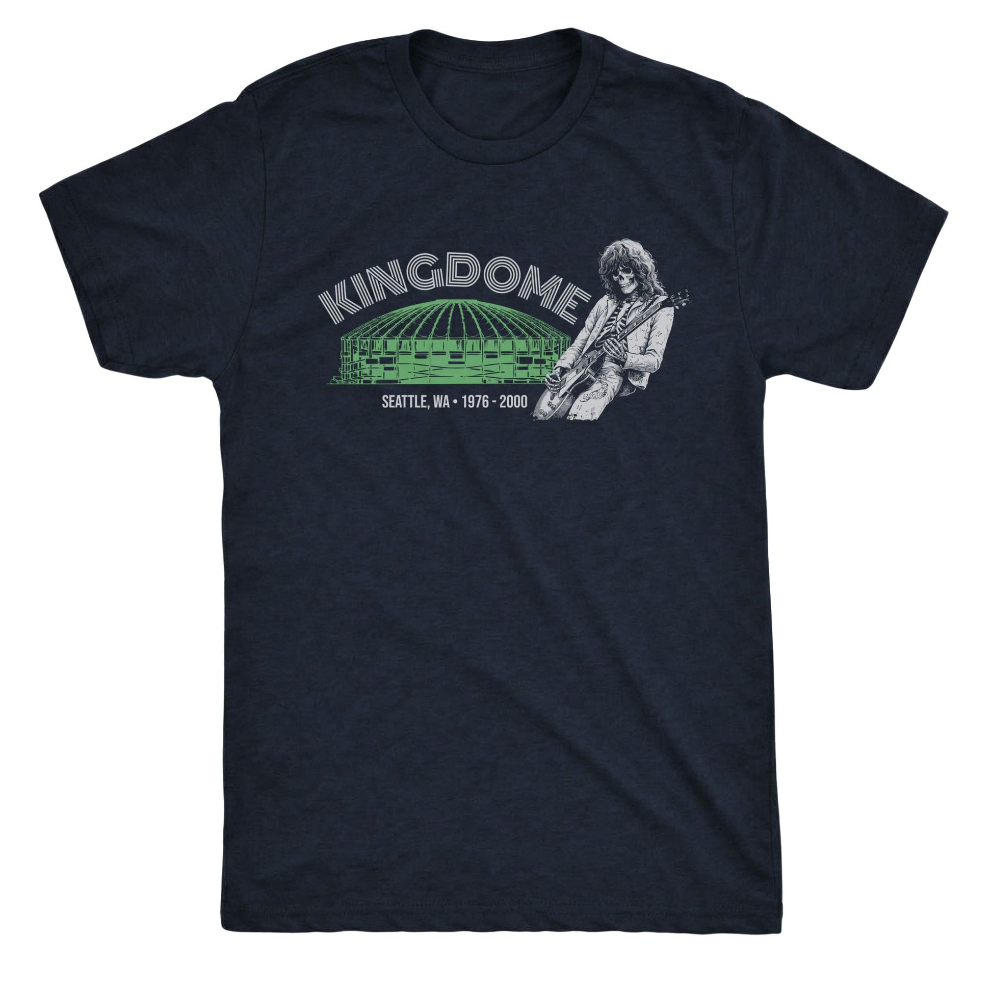 Kingdome Tee Navy Mockup