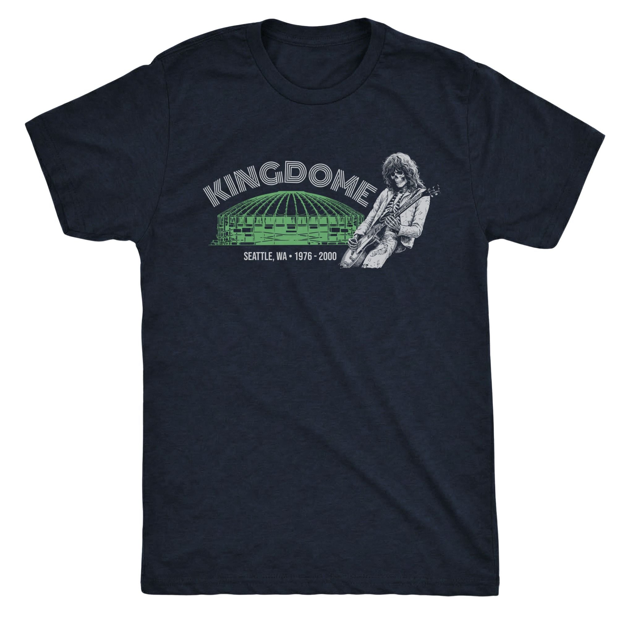 Kingdome Tee Navy Mockup