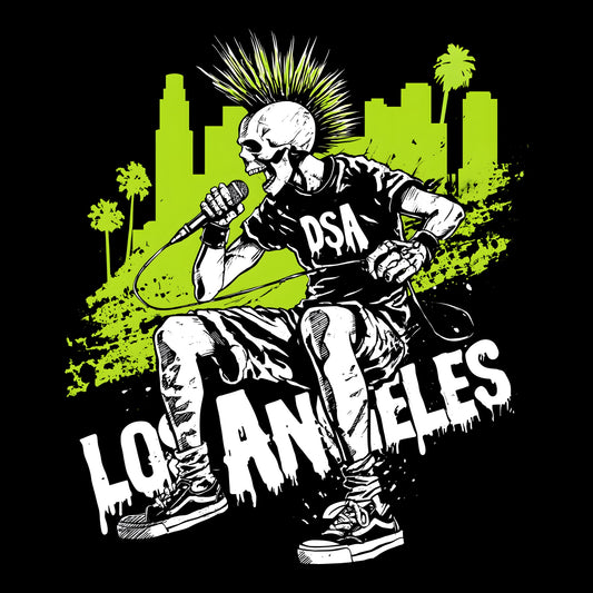 LA Punk T-Shirt Design