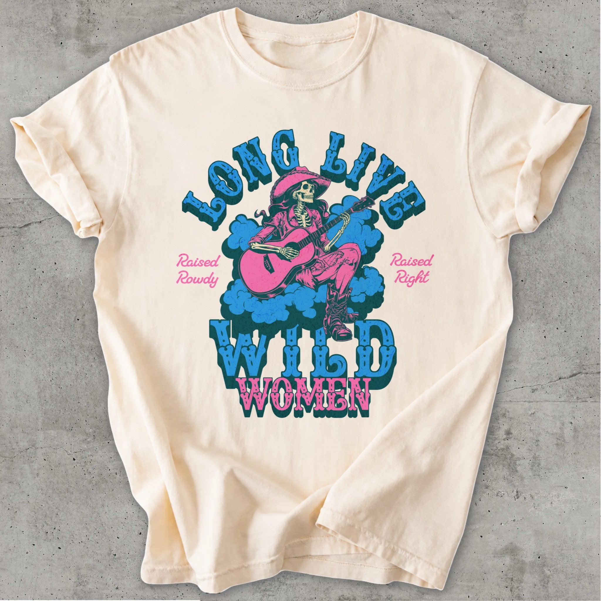 LLWW Tee Natural Mockup