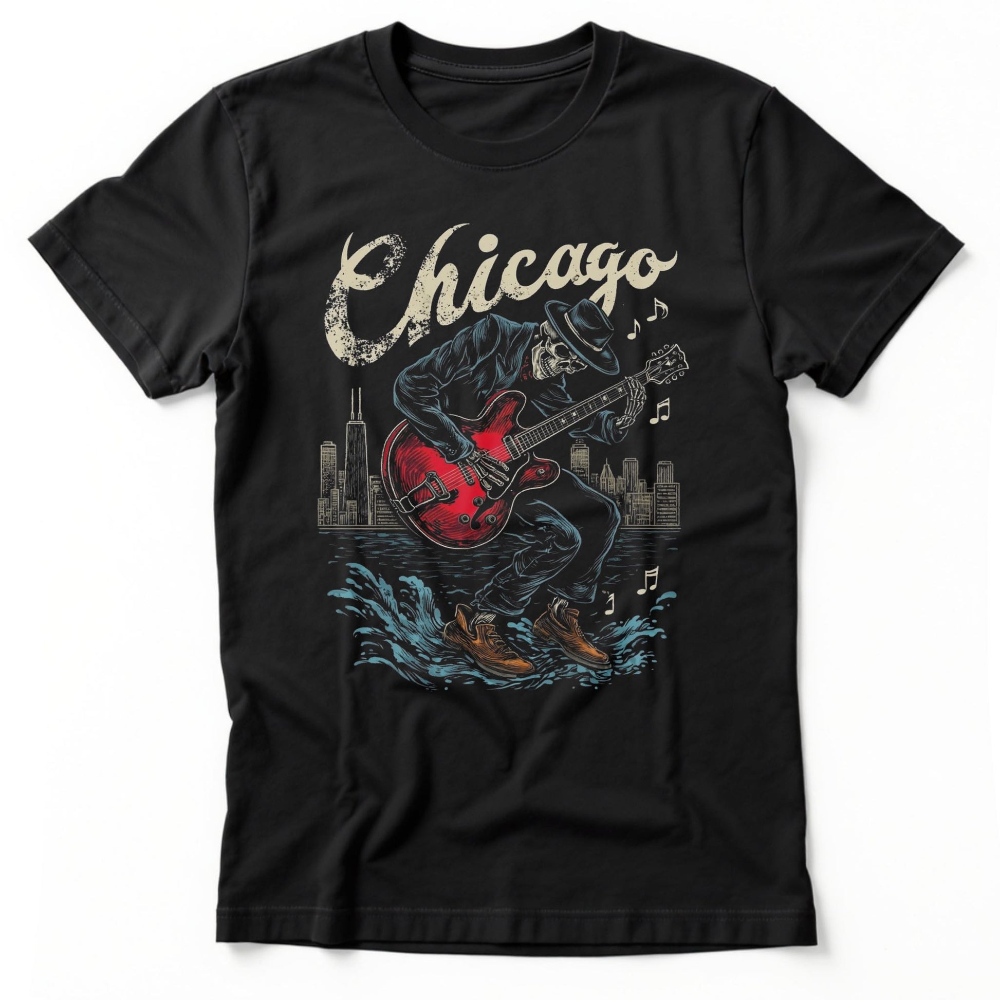 Lake Michigan Tee | Comfort Colors® 1717 Black