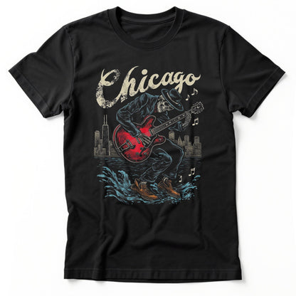 Lake Michigan Tee | Comfort Colors® 1717 Black