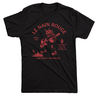 Le Nain Rouge Tee Black Mockup