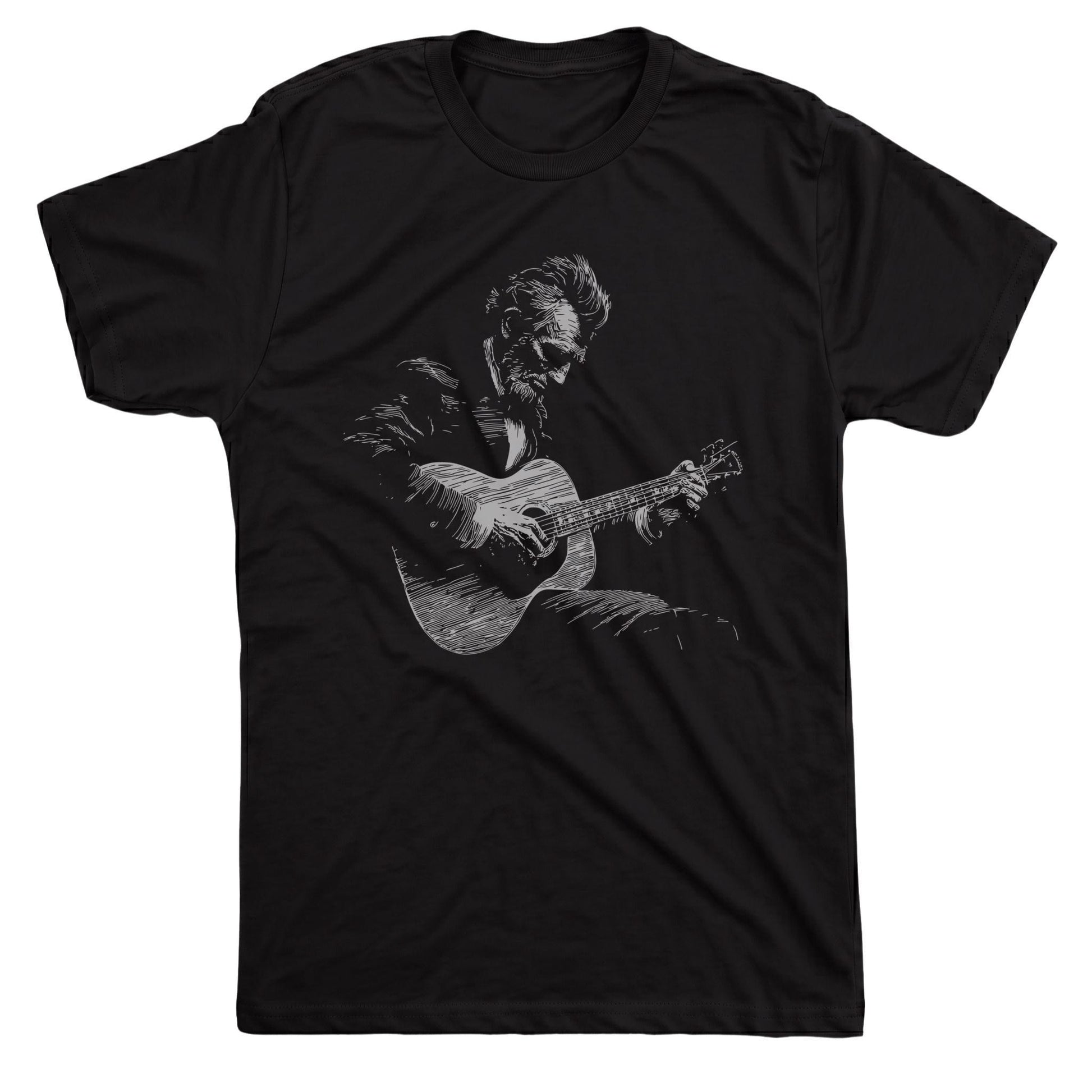 Lincoln Jams Tee Black Mockup