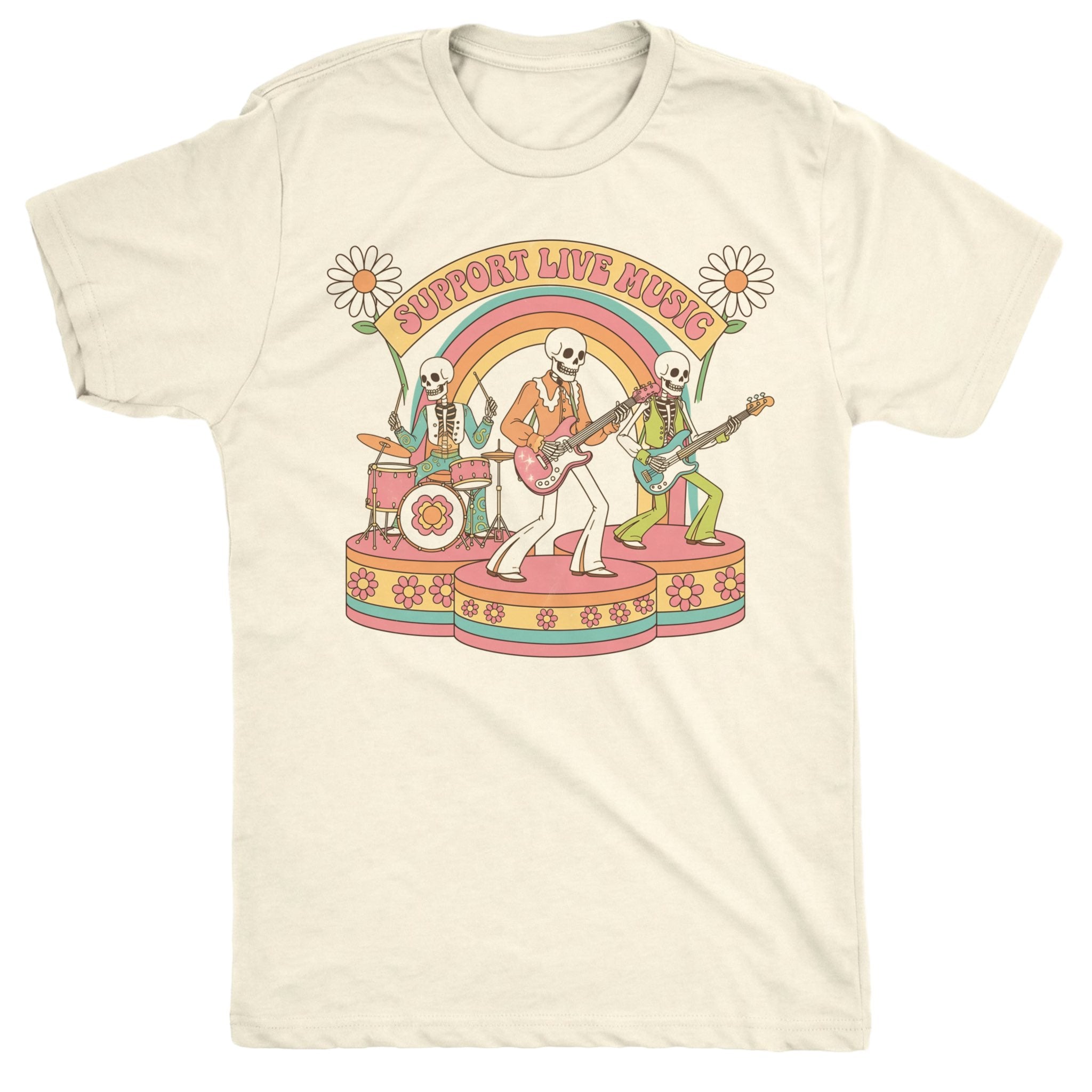 Live Music Tee | Comfort Colors® 1717 Natural